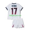 Billige Fotballdrakter Paris Saint-Germain Vitinha 17 Barn Bortedraktsett 2026/27 Kortermet